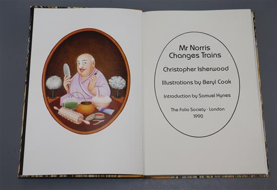 Isherwood (C), Mr Norris Changes Trains, illustrated by Beryl Cook, Folio Society limited edition,
